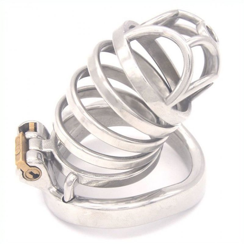 Dual Ringed Cock Trap Male Chastity Bdstyle Chastity Device