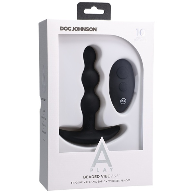 A-Play SHAKER Rechargeable Silicone Anal Plug with Remote