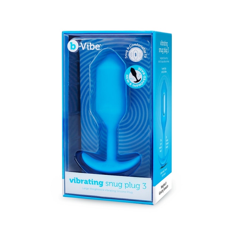 b-Vibe Vibrating Snug Plug Large (3)