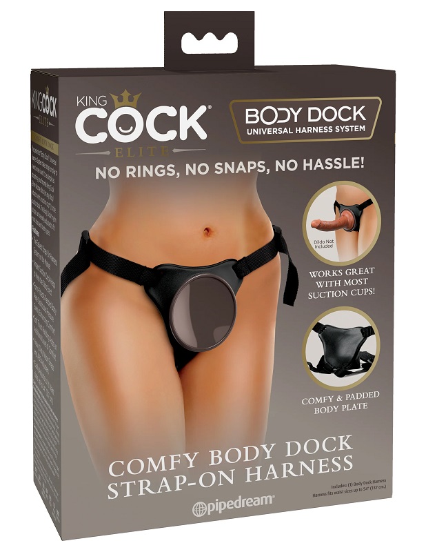King Cock Elite Comfy Body-Dock Strap-On Harness