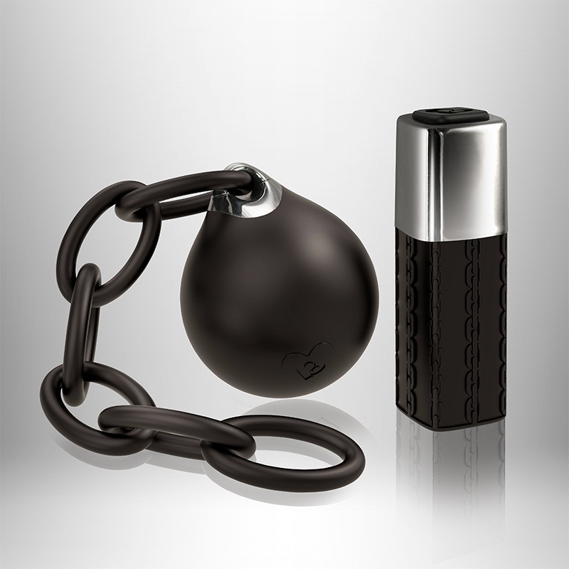 Rocks Off Linx Ball And Chain Rechargeable Remote Control