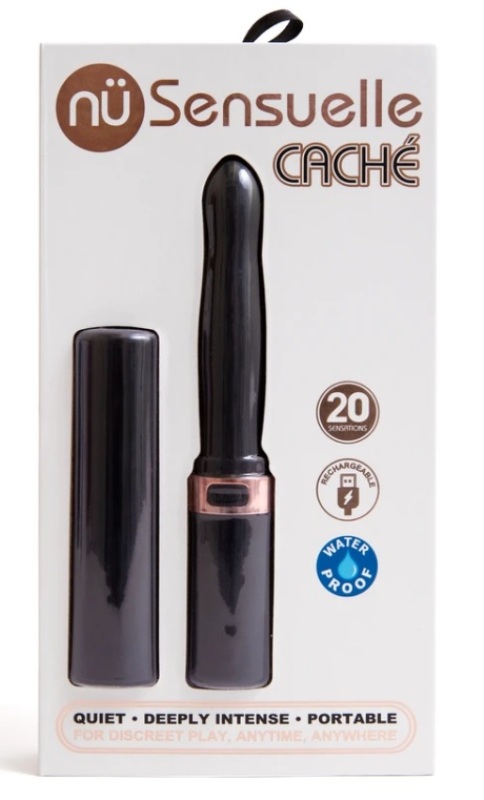 SENSUELLE CACHE 20 FUNC RECHARGEABLE COVERED VIBE