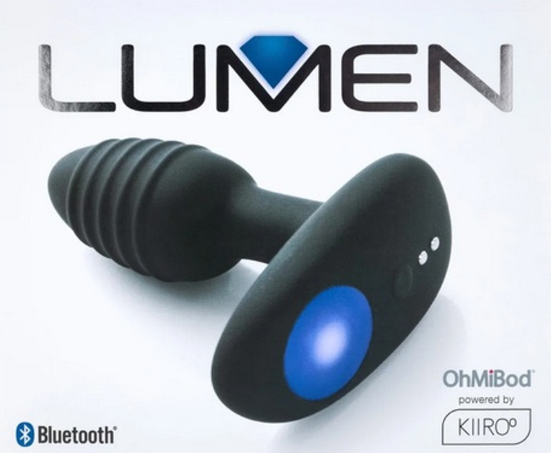 OhMiBod Lumen by Kiiroo Anal Vibrator - Black