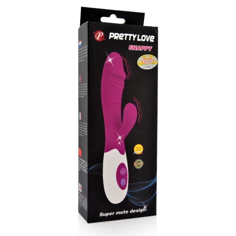 Snappy Silicone Vibrator