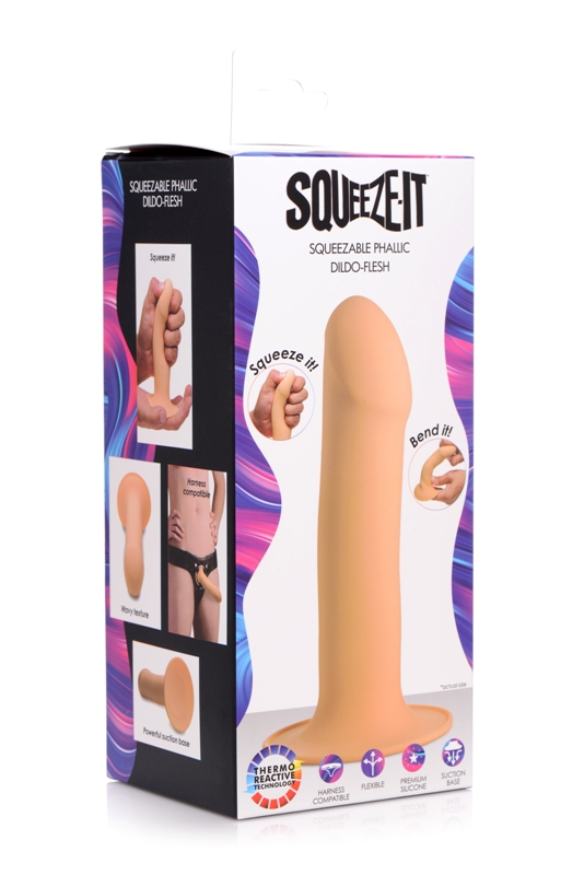 Squeeze-It Squeezable Phallic Dildo