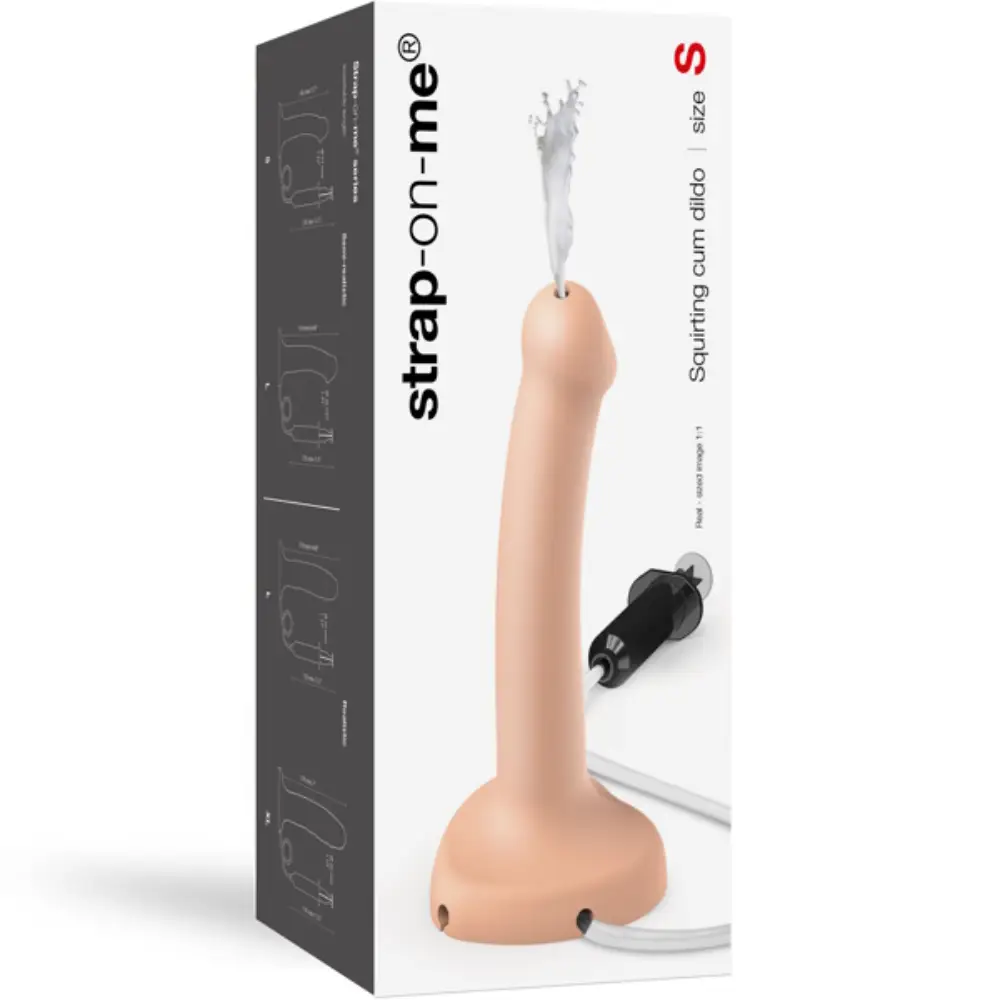 Strap-On-Me Semi-Realistic Cum Ejaculating Dildo