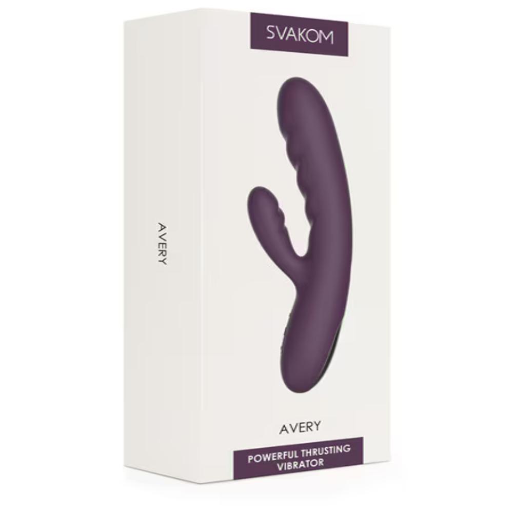 Svakom Avery Thrusting Rabbit Vibrator