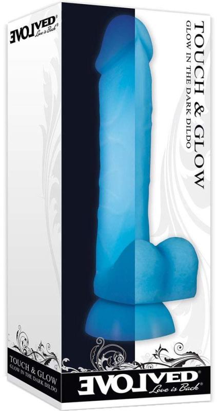Touch and Glow Glow in the Dark Dildo