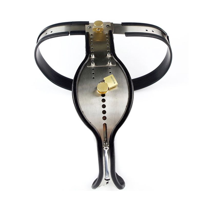 Trap Lock Steel Male Chastity Device Extreme Bondage 3392