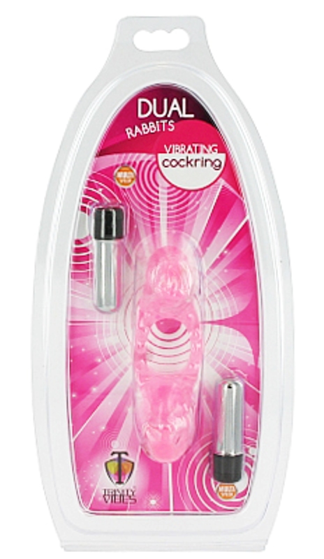 Trinity Vibes Dual Rabbits Vibrating Cockring