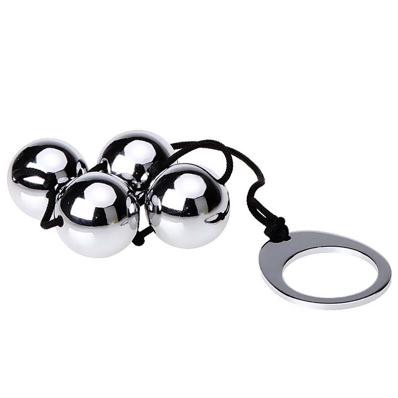 Utimi Stainless Steel Anal Balls x 4
